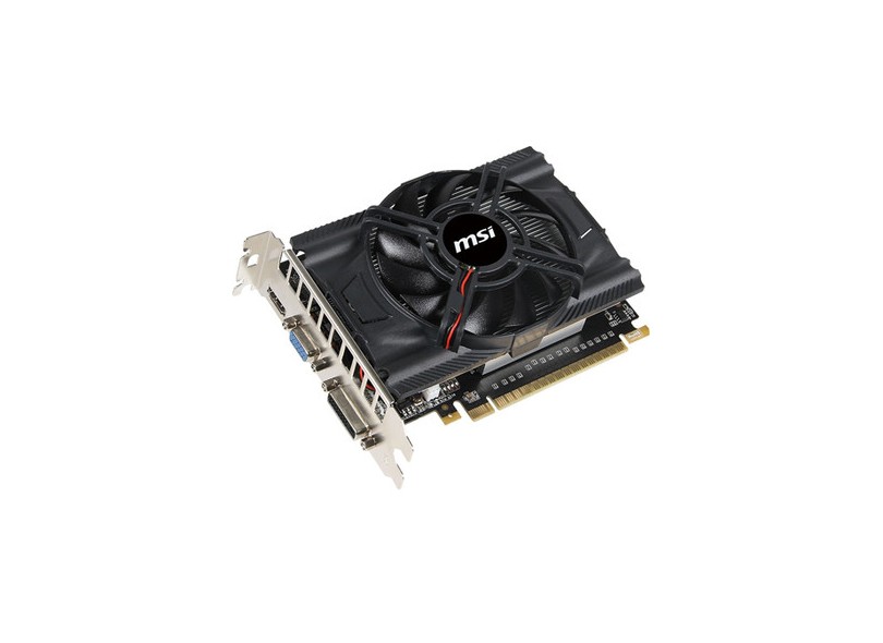 Placa de Video NVIDIA GeForce GTX 650 2 GB DDR5 128 Bits MSI N650-2GD5/OC