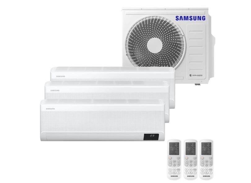 Ar Condicionado Multi Tri Split Samsung 28000 Btus (3X12000) Q/F Inverter 220V