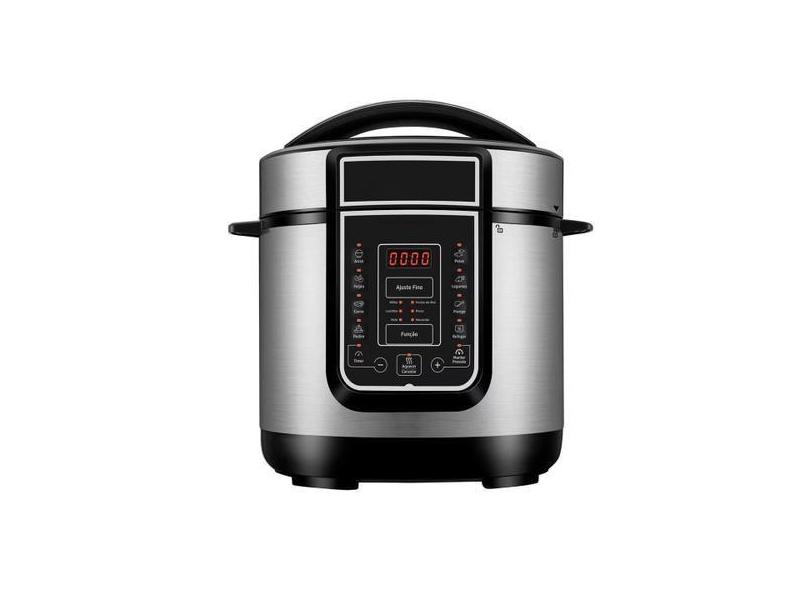 Panela De Pressão Elétrica 5 Litros Açoinox Timerdigital  - Prime