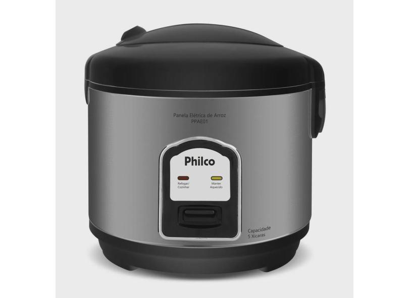 Panela de Arroz Elétrica Philco 5 Xícaras 1,6L PPAE01