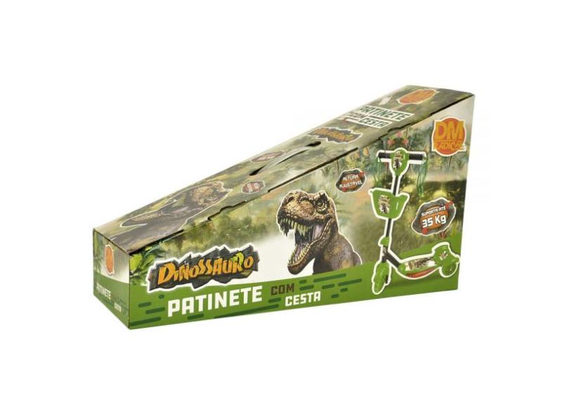 Patinete Radical Dinossauro DM Toys DMR5620