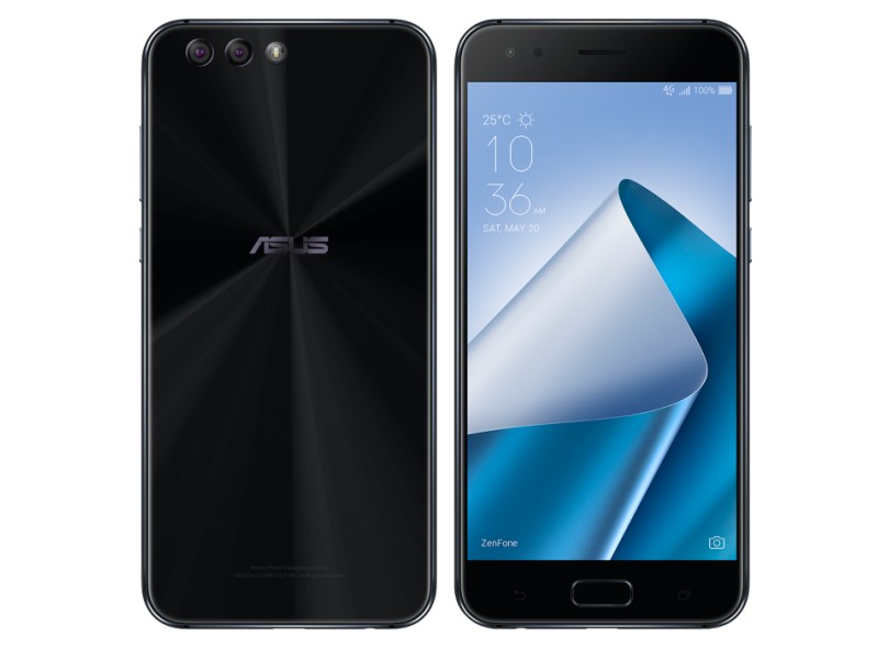 Smartphone Asus Zenfone 4 ZE554KL 128GB 12 MP 2 Chips Android 7.0 (Nougat) 3G 4G Wi-Fi