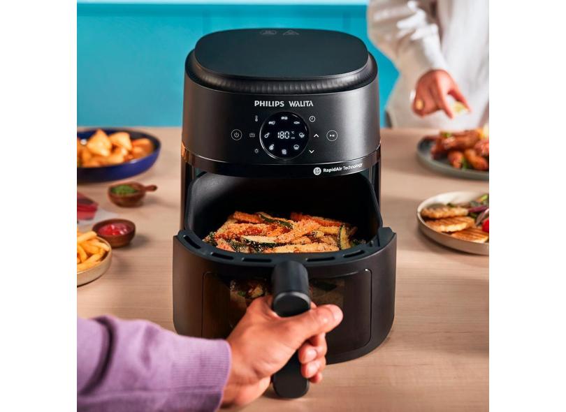 Fritadeira Airfryer Digital xl Philips Walita Preta NA230