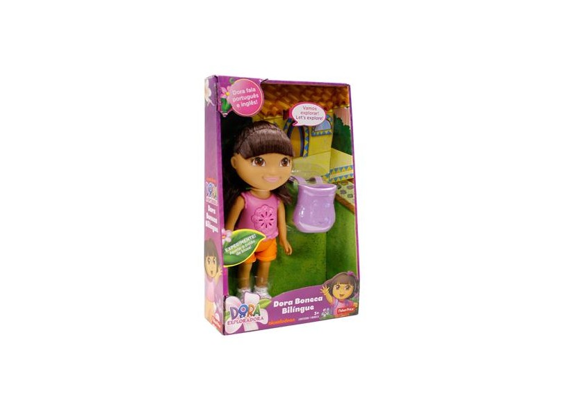 Boneca Dora a Aventureira Bilíngue Mattel