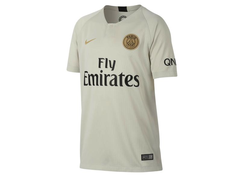 Camisa Torcedor Infantil PSG II 2018/19 Nike