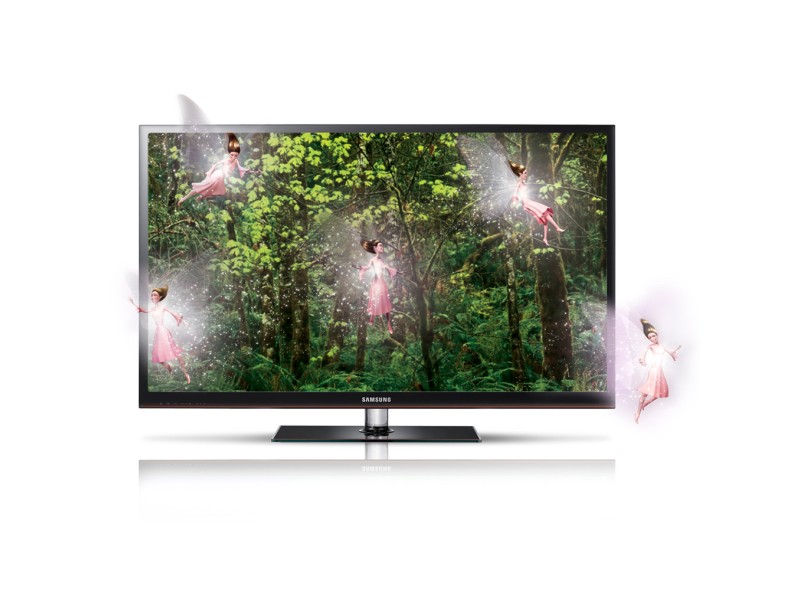 TV Plasma 43" Smart TV Samsung Série 4 3D 2 HDMI Conversor Digital Integrado PL43E490