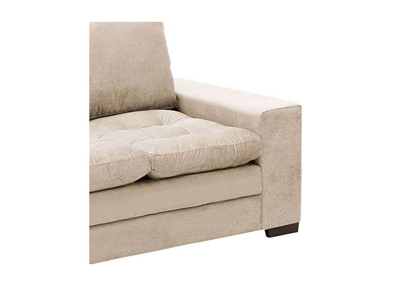 Sofá 2 lugares Suede Camburí Mobly com o Melhor Preço é no Zoom