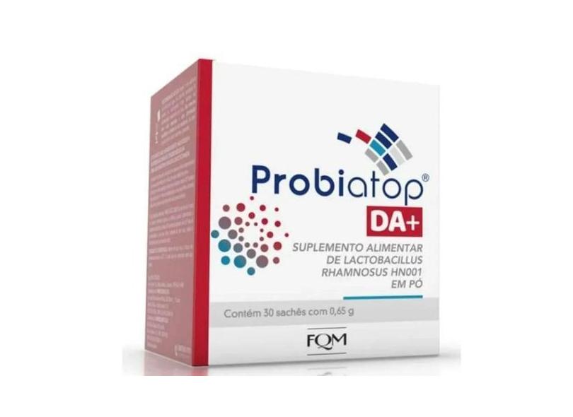 Probiatop Da+ Suplemento Alimentar Lactobacillus C/ 30 Sachês - Fqm