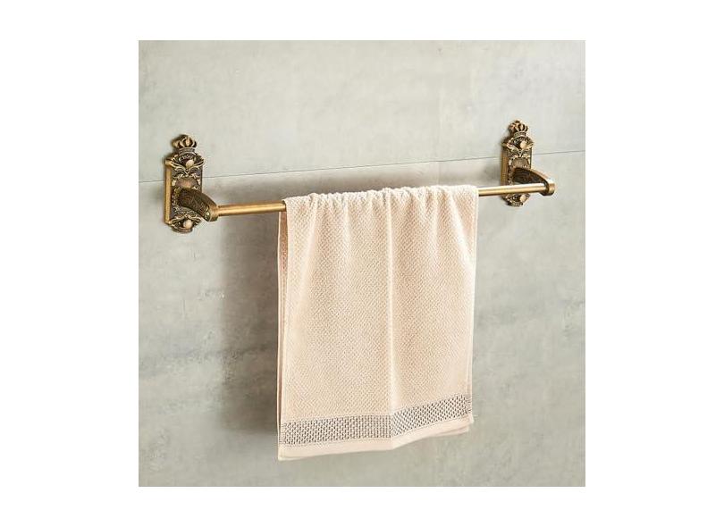 Conjunto de hardware do banheiro toalheiro fixado na parede toalheiro escova rack secador de cabelo saboneteira chuveiro canto rack acessórios, toalheiro único