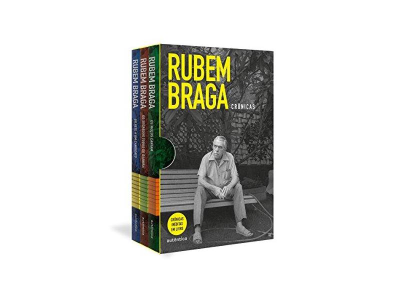 Caixa Rubem Braga - Crônicas - Braga, Rubem; Buarque De Hollanda, Carlos Didier Bernardo; Seffrin, André - 9788551300121