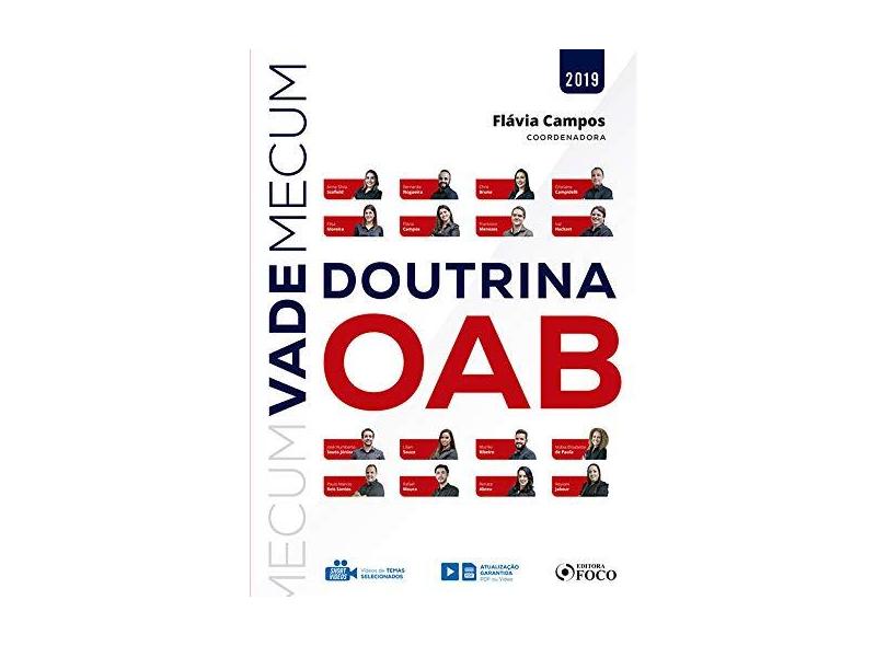 Vade Mecum De Doutrina Da Oab - 1ª Ed - 2019 - Flávia Campos Pereira Grandi - 9788582423806