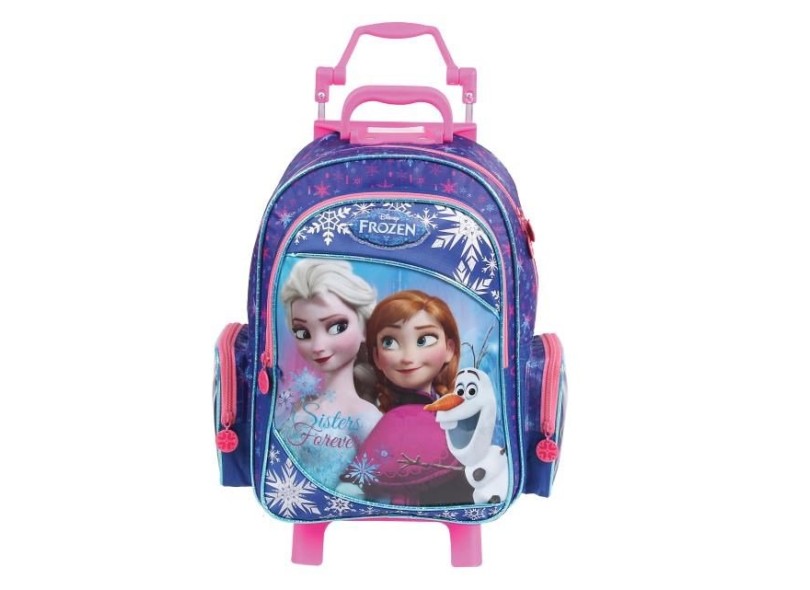 Mochila com Rodinhas Escolar Dermiwil Disney Frozen G 37131