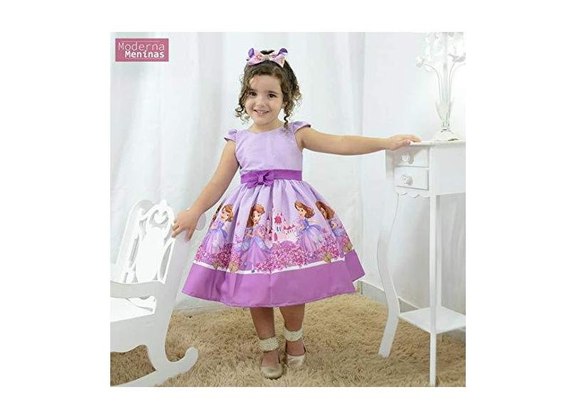 Vestido de Festa Princesa Sofia em Promoção na Americanas