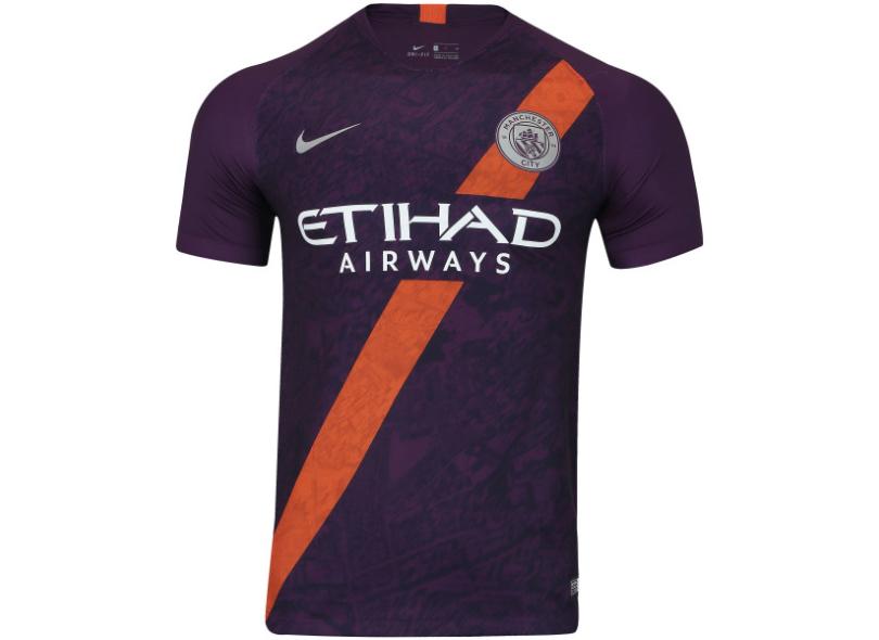 Camisa Torcedor Manchester City III 2018/19 Nike