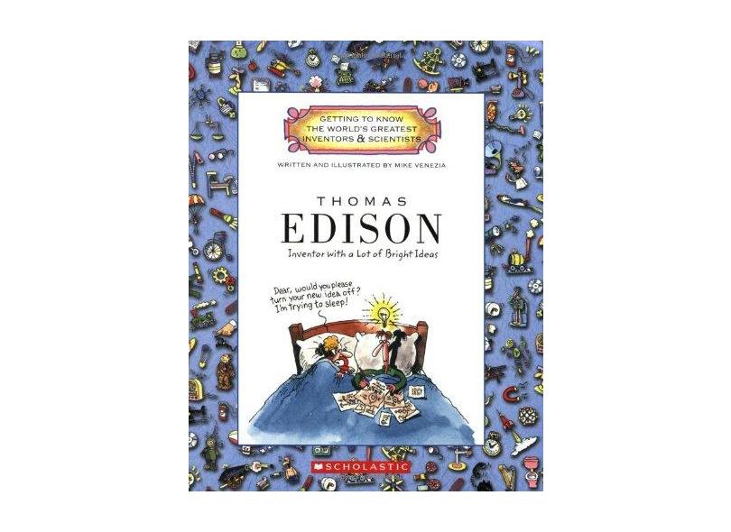 Thomas Edison: Inventor with a Lot of Bright Ideas - Capa Comum - 9780531222096