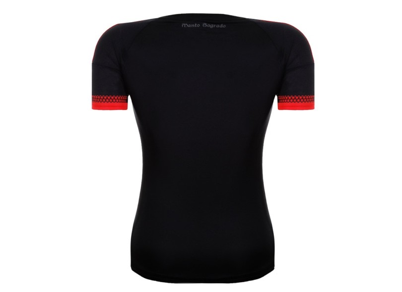 Camisa Torcedor feminina Flamengo III 2016 sem Número Adidas