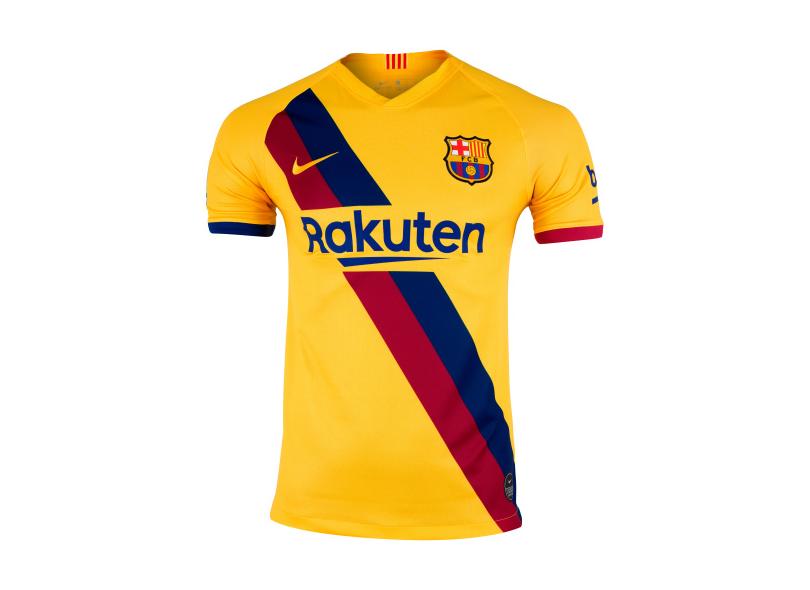 Camisa Torcedor infantil Barcelona II 2019/20 Nike