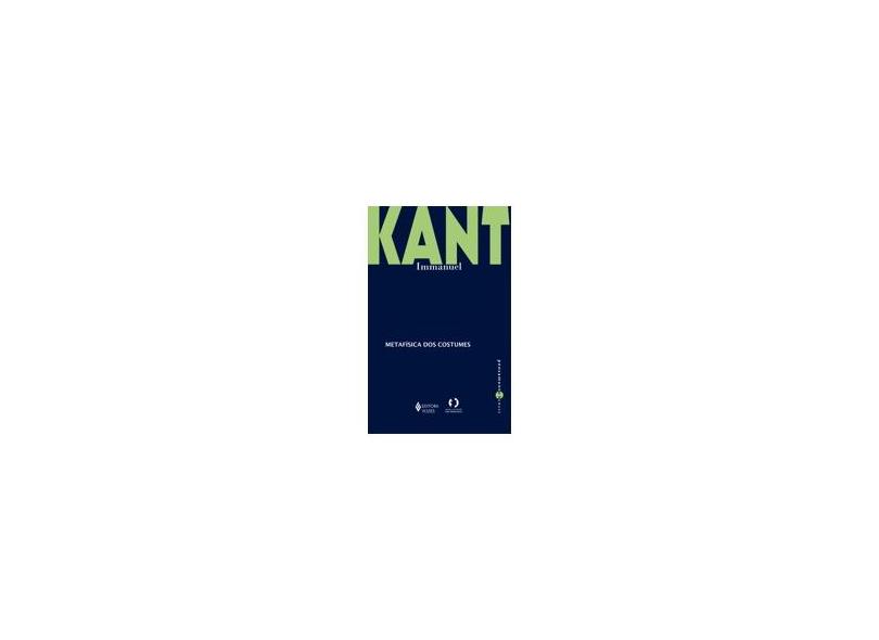Metafísica dos Costumes - Immanuel Kant - 9788532646514