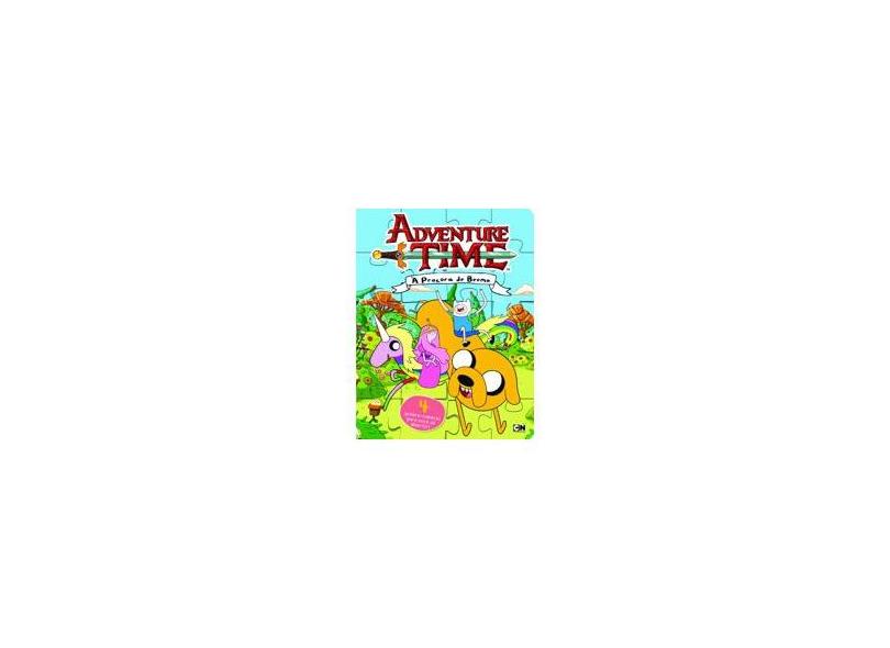 Adventure Time - À Procura de Beemo - Livro Quebra-Cabeça - Editora Ciranda Cultural - 9788538064770