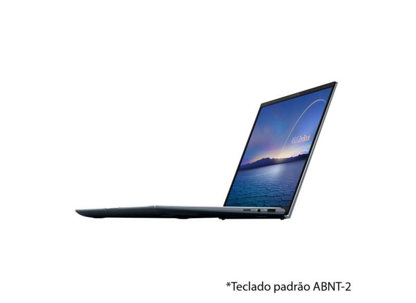 Notebook Asus Zenbook 14 Intel Core i7 1165G7 11ª Geração 8 GB de RAM 512.0 GB 14 " Full Windows 10 UX435EA-A5072T