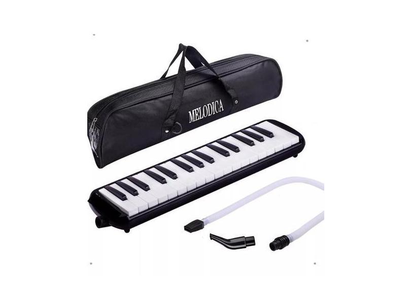 Escaleta Melodica Strinberg Preta 32 Teclas + Capa - Orquezz