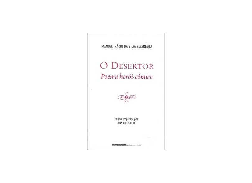 O Desertor - Poema Herói-cômico - Alvarenga, Manuel Inácio Da Silva ...