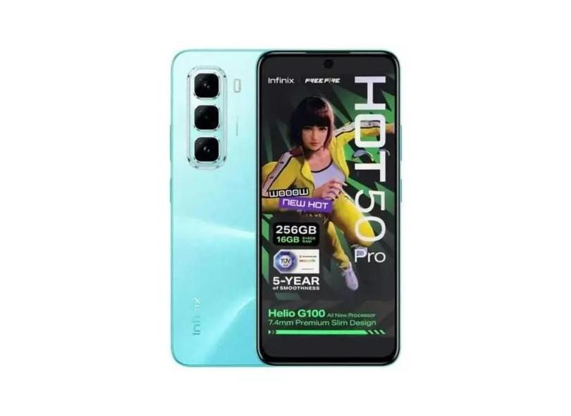 Smartphone Infinix Hot 50 Pro 4G 256GB/16GB RAM NFC Dual Sim Free Fire