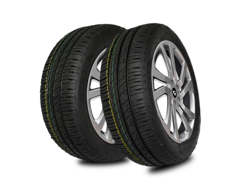 Kit 2 Pneus 195/55R15 Remoldado