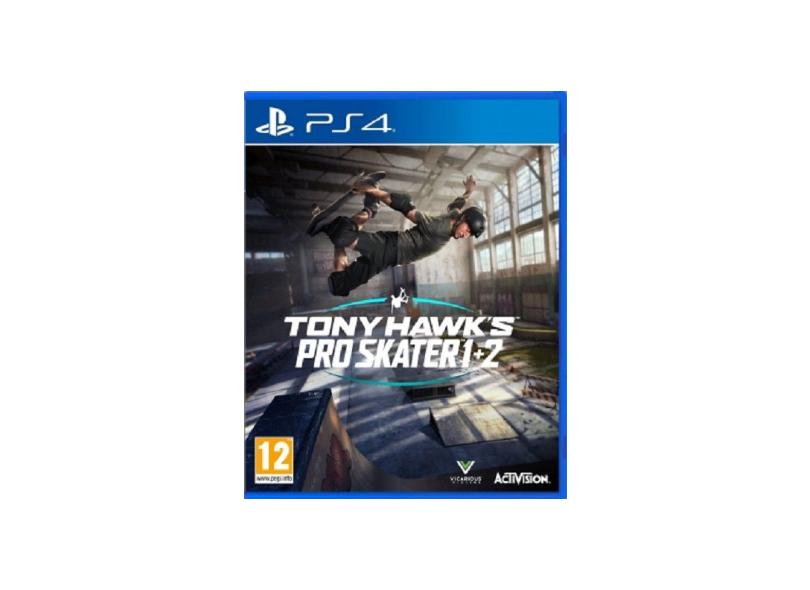 Jogo Tony Hawk Pro Skater 1+2 Ps4 Midia Fisica