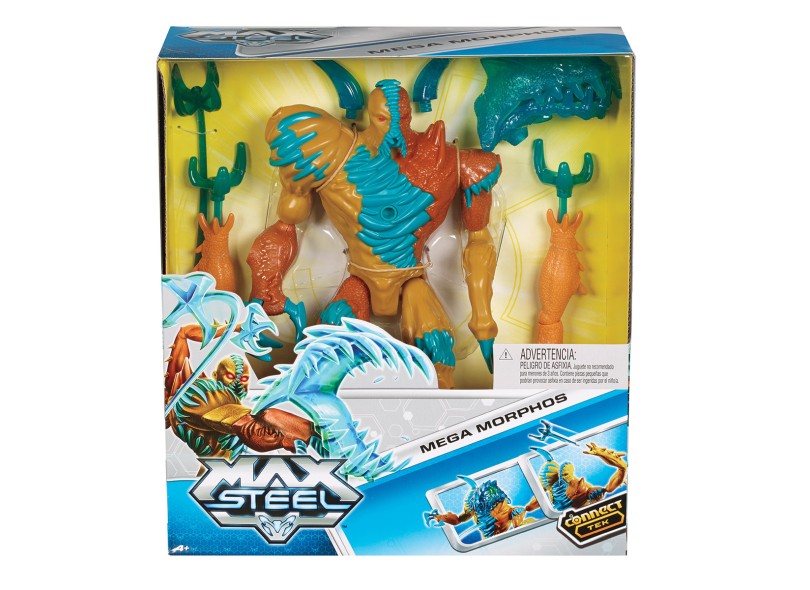 Boneco Max Steel Mega Morphos - Mattel