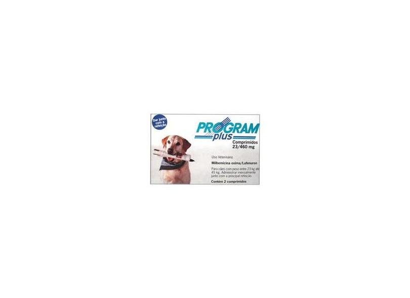 Program Plus 460mg Antipulgas Cães 23 a 45kg Vetoquinol em Promoção é ...