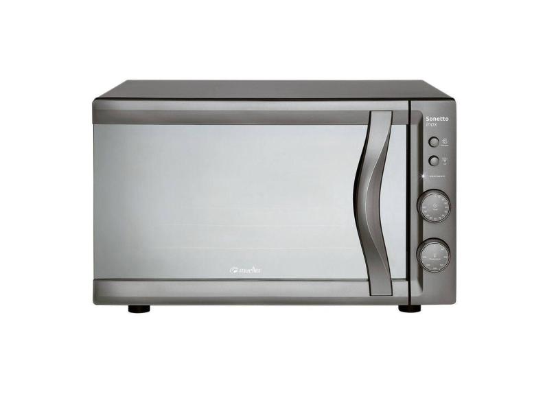 Forno Elétrico 44 Litros Sonetto Grill Espelhado Mueller