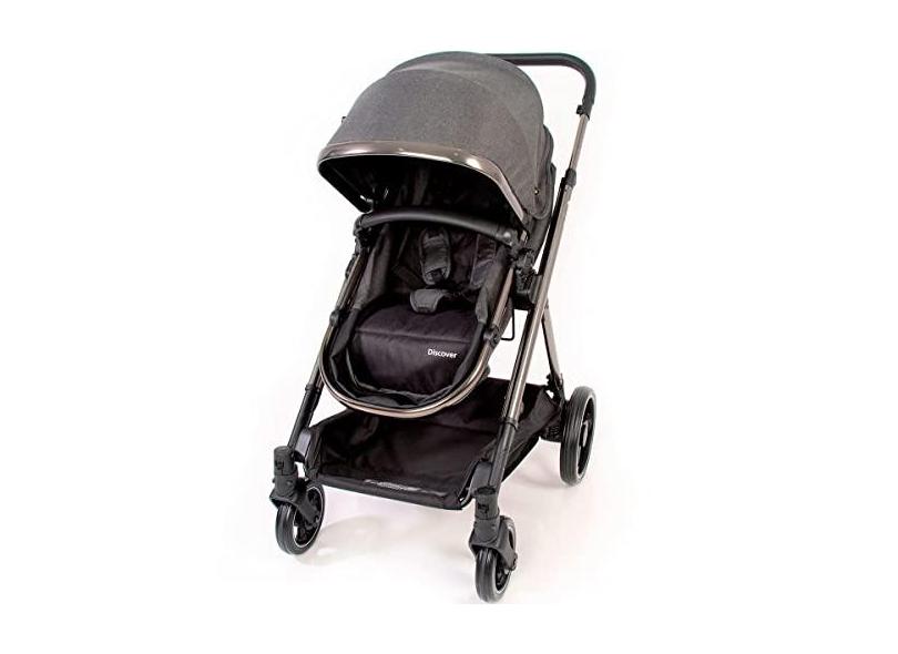 Safety 1st, Carrinho de Bebê Discover, Grey Chrome