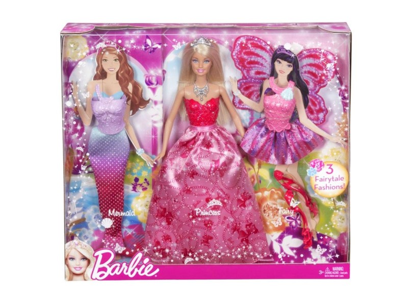 Boneca Barbie Mundo da Fantasia com Sereia Mattel