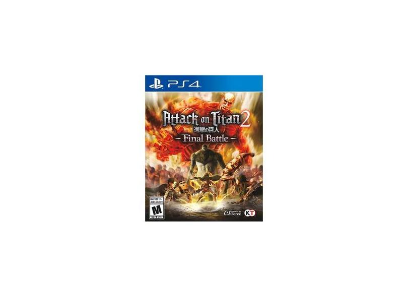 Jogo PS4 Attack On Titan 2 Final Battle