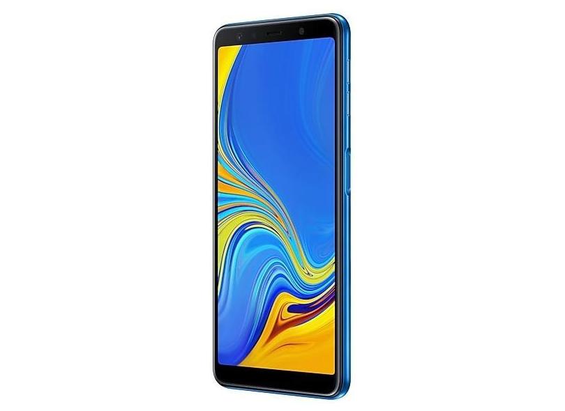 Smartphone Samsung Galaxy A7 2018 Usado 64GB Câmera Tripla Android 8.0 (Oreo)