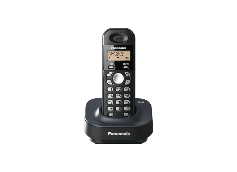 Telefone sem fio KX-TG1381LBH  Panasonic com Identificador de Chamadas