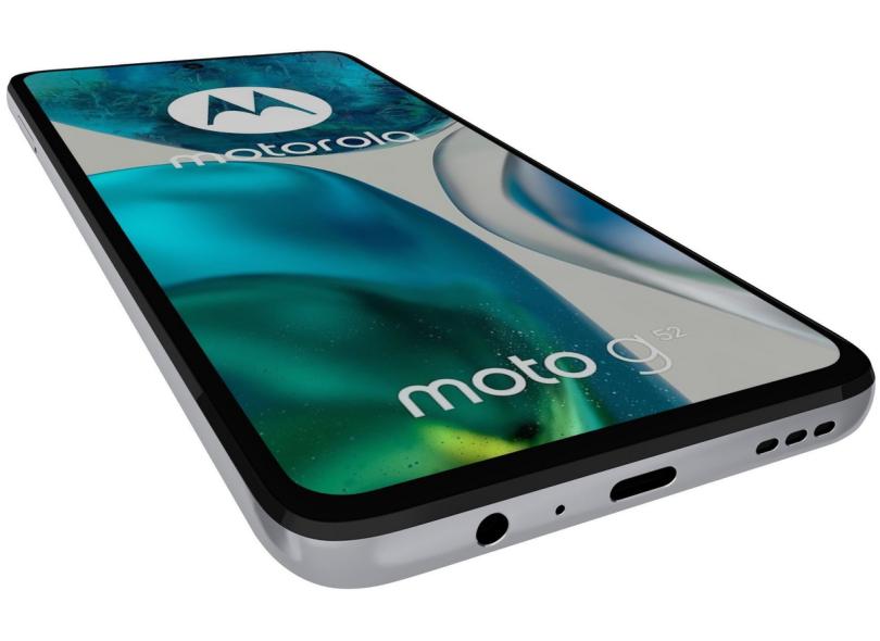 Smartphone Motorola Moto G G52 4GB RAM 128GB Câmera Tripla em