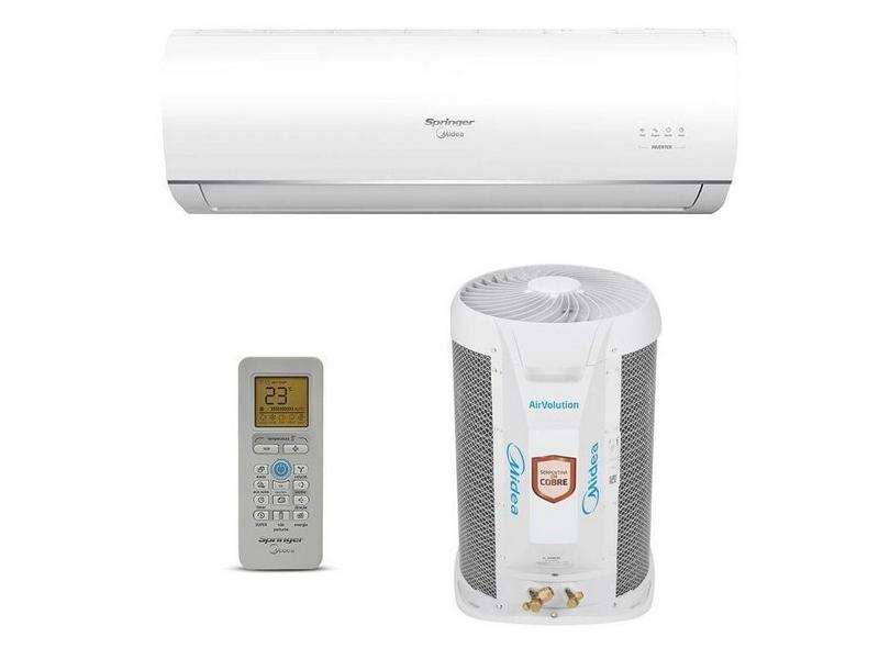 Ar-Condicionado Split HW Springer Midea 18.000 BTUs Quente/Frio 220V -  Leveros