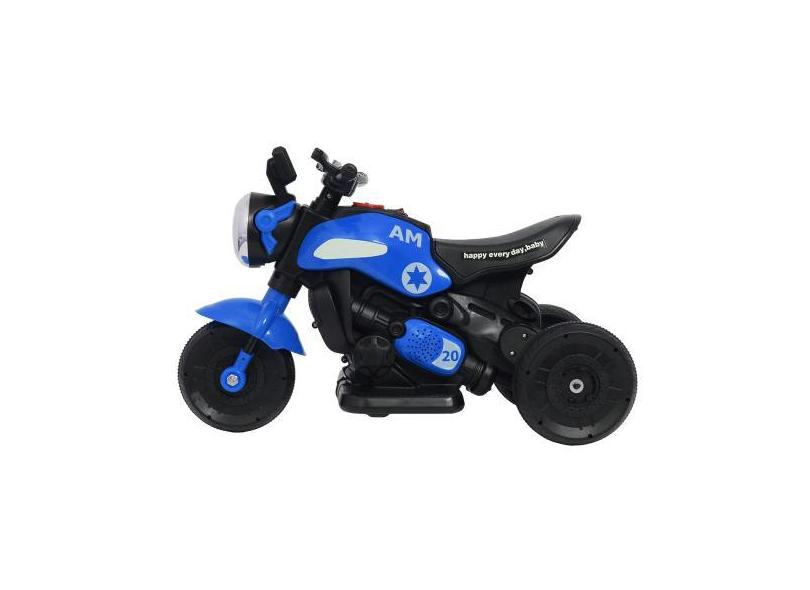 Mini Motoca Elétrica Triciclo Com Som Luz Led Recarregável - Bang Toys