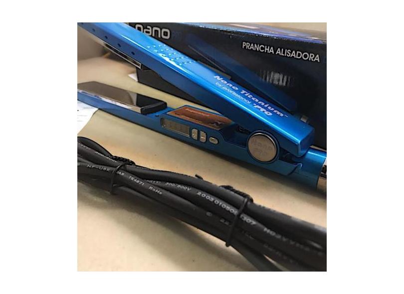 Chapinha de Cabelo Profissional de Cerâmica 450F Progressivas/Salões/A
