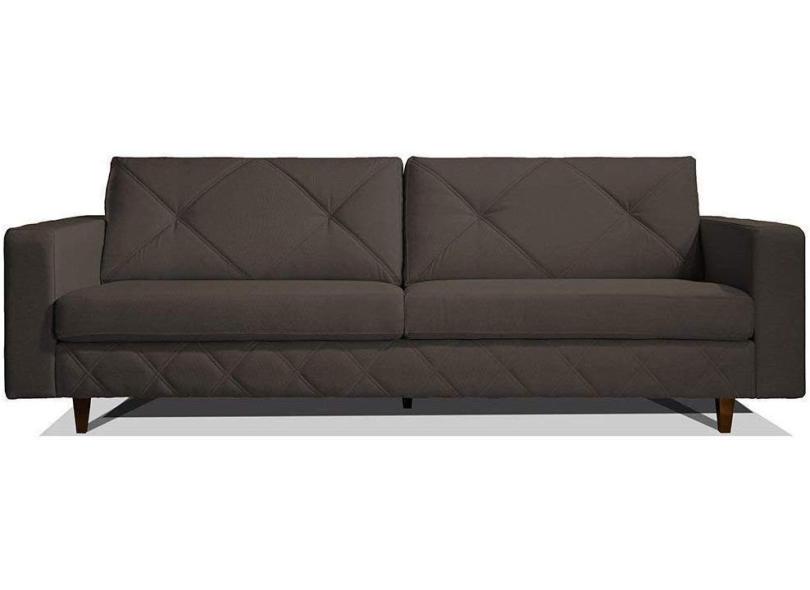 Conjunto 2 e 3 lugares Veludo Zenit Spazzio Nobre