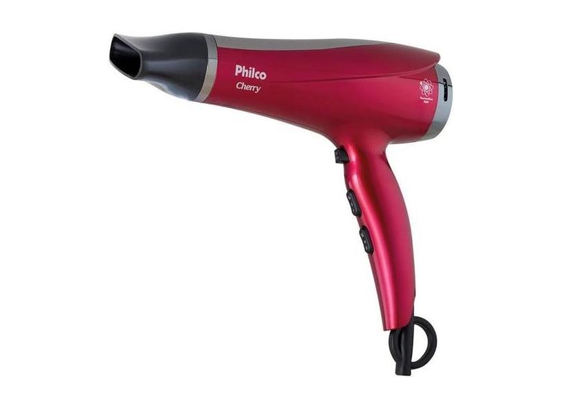 Secador De Cabelos  2100W Cherry Philco 220V - Casa Dos Fogões