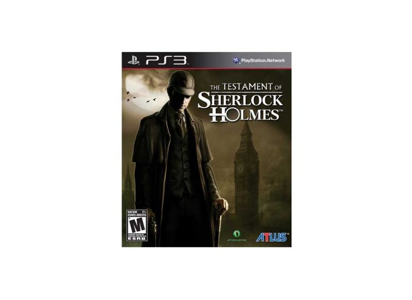 Jogo Testament of Sherlock Holmes Atlus PlayStation 3