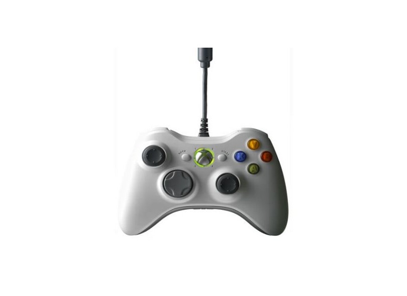 Controle Xbox 360 Com Fio X360 - Microsoft