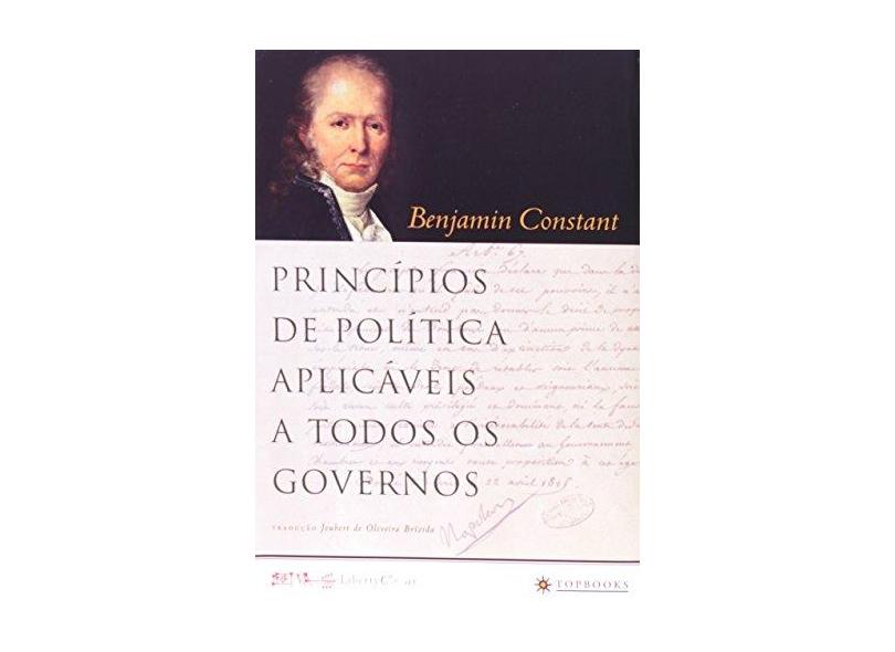 Princípios de Política Aplicáveis - Benjamin Constant - 9788574751375