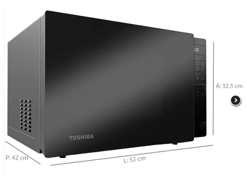 Micro-ondas Toshiba 35 Litros Smartplate Grill MM2-EG35P