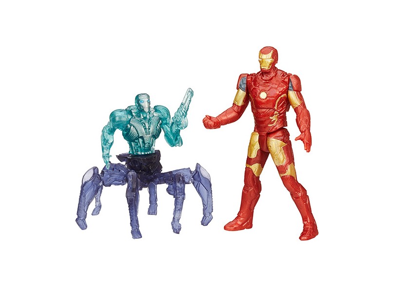 Boneco Avengers A Era de Ultron Iron Man VS Sub Ultron B0423/B1482 - Hasbro