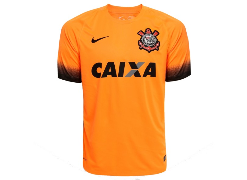 Camisa Torcedor Corinthians III 2015/16 sem Número Nike