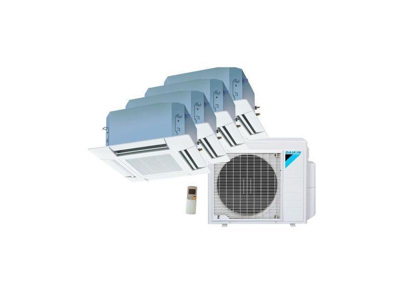 Ar Condicionado Multi Split Cassete 4 Vias Inverter Daikin  3X9000 + 1